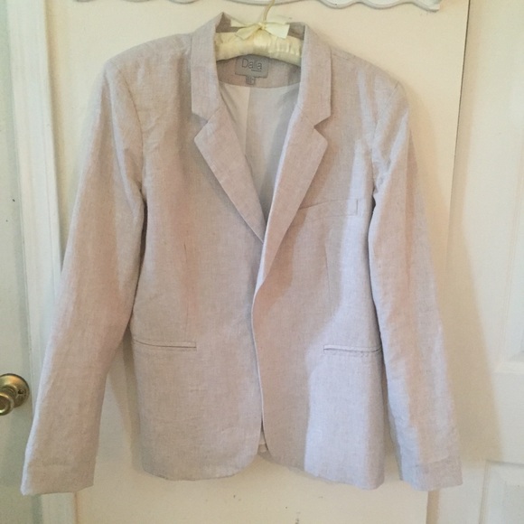 Dalia Cream Striped Blazer - Picture 3 of 8
